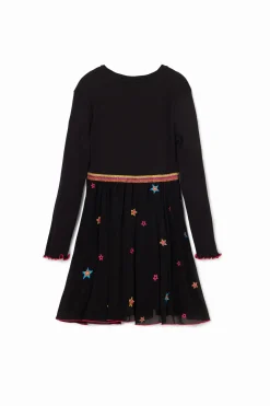 Vestido combinado estrellas