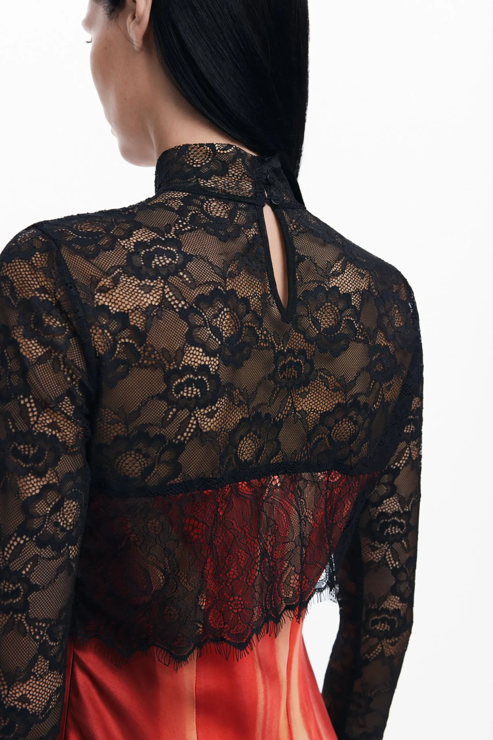 Vestido combinado María Escoté