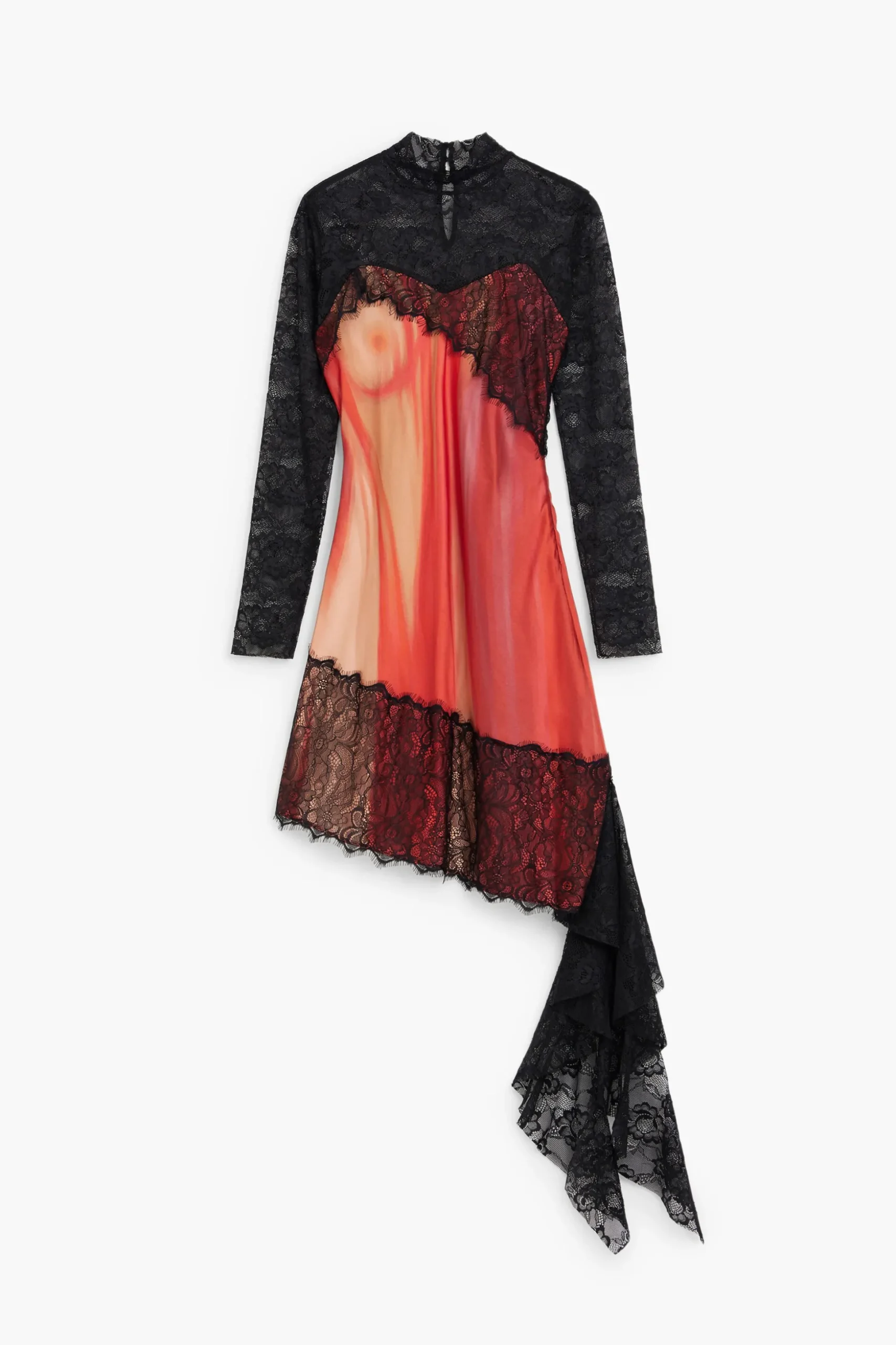 Vestido combinado María Escoté