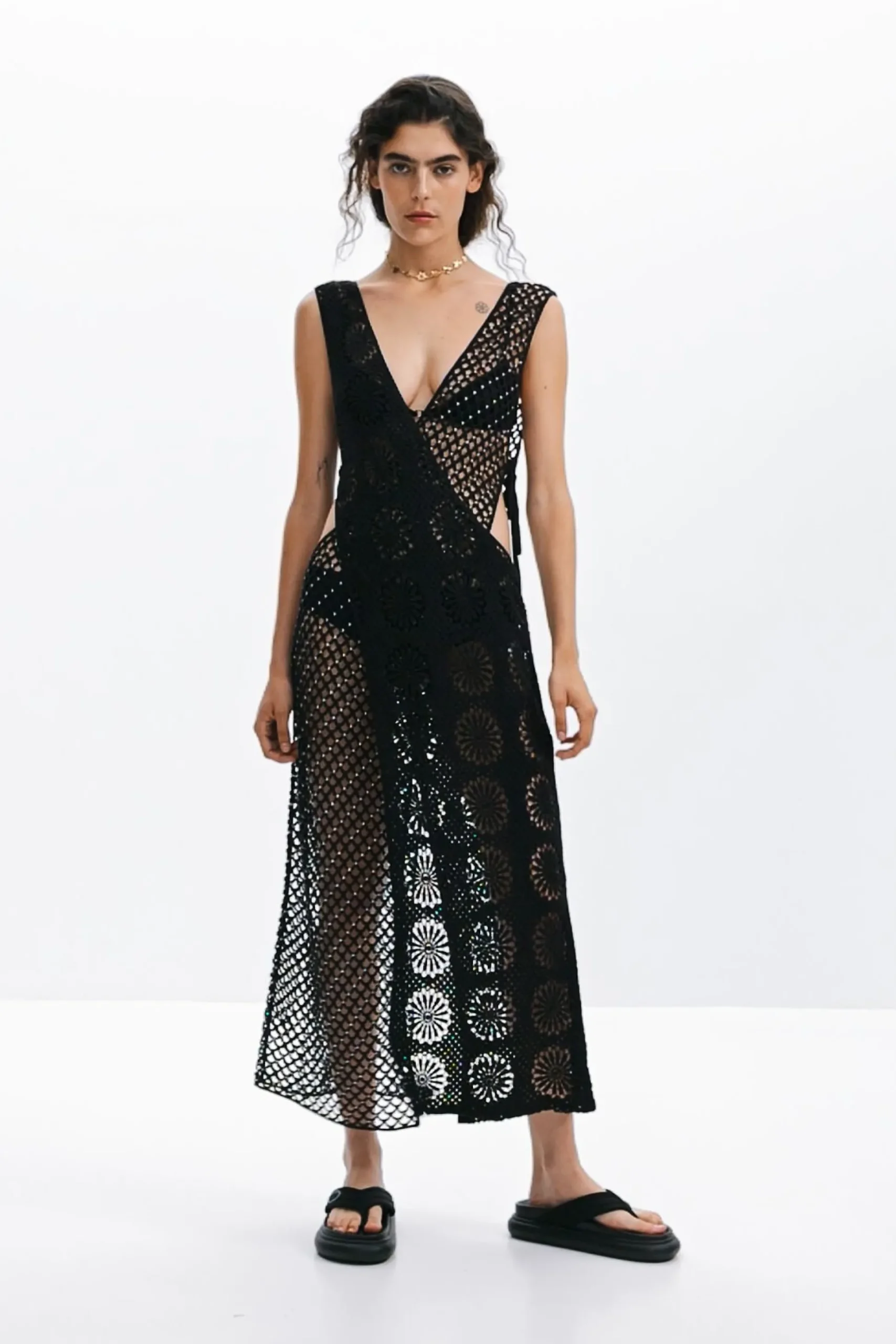 Vestido crochet