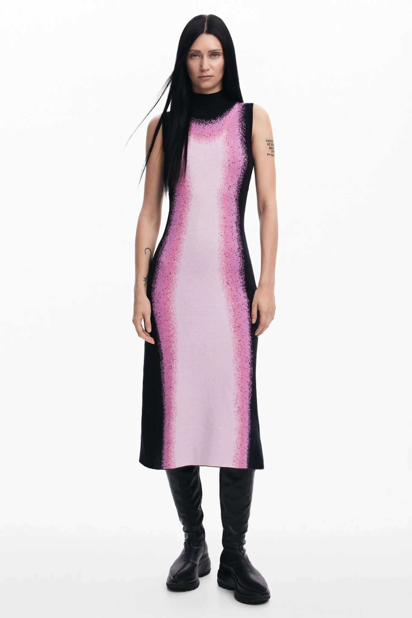 Vestido degradado Maitrepierre