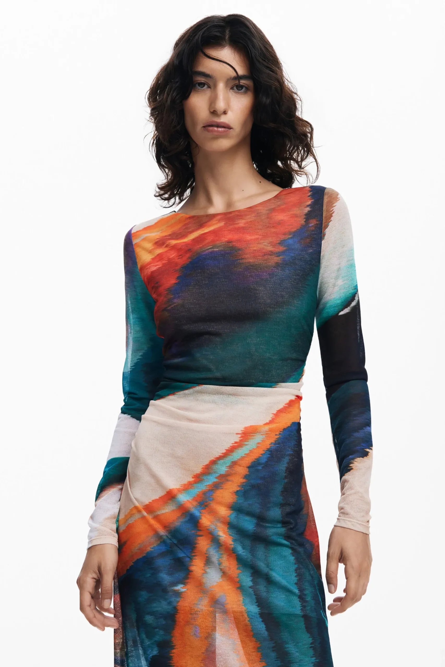 Vestido estampado