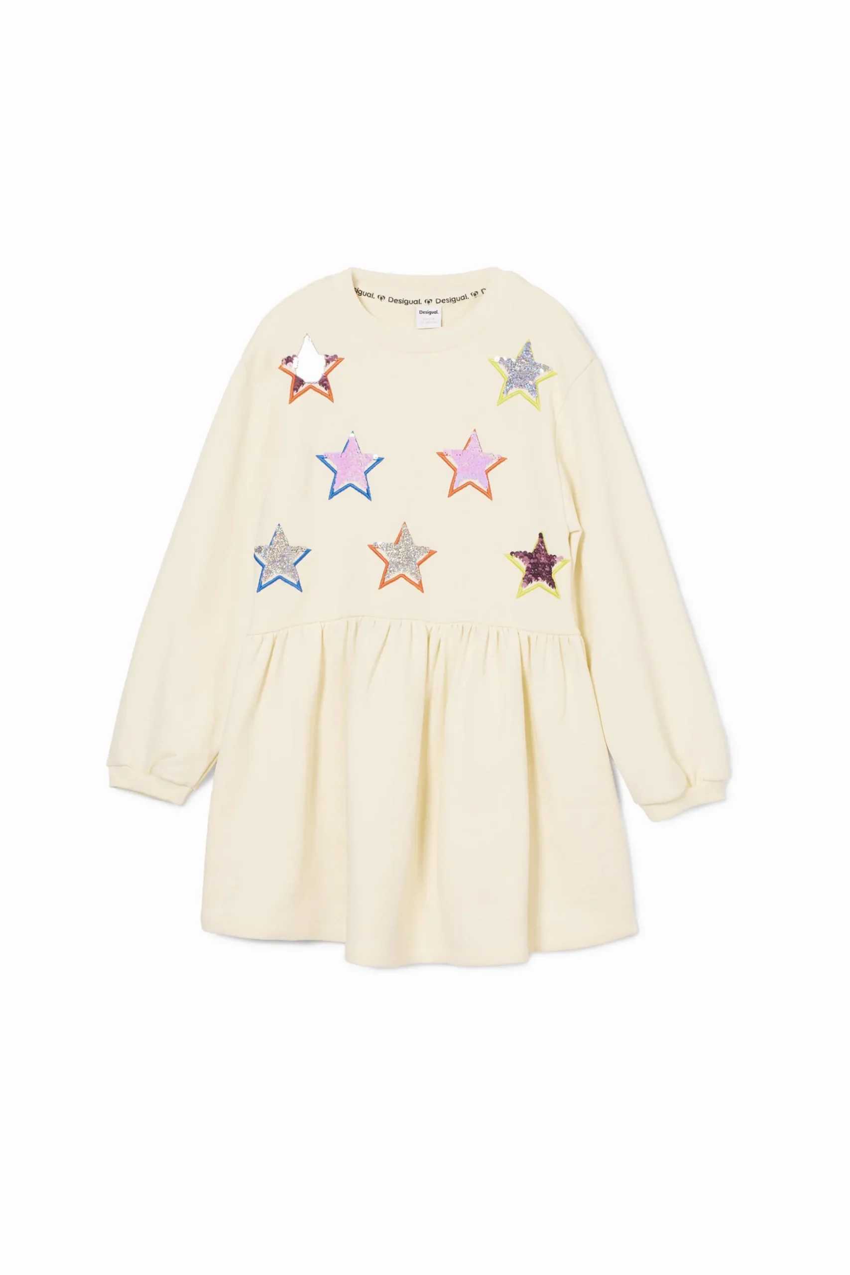 Vestido estrellas sudadera