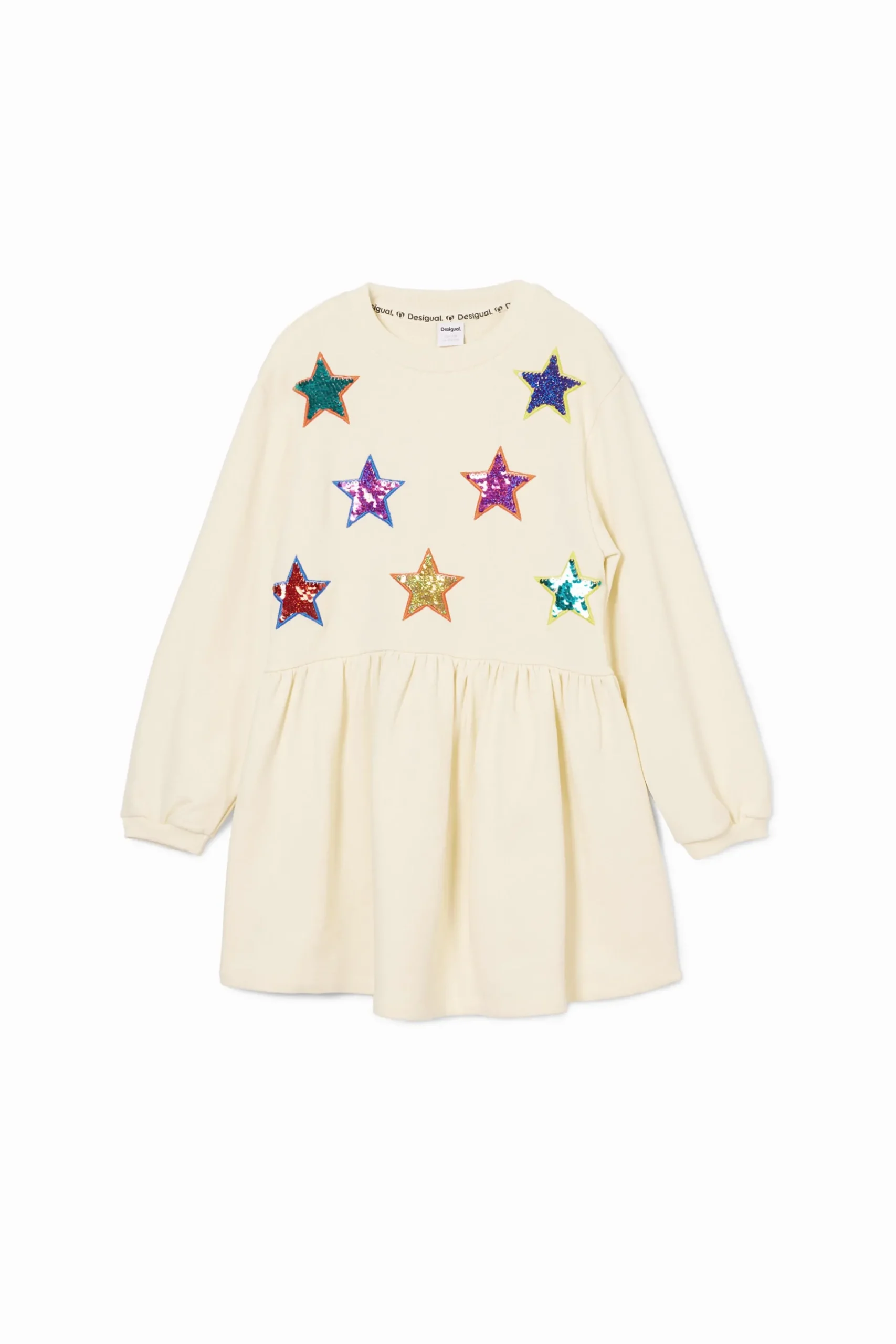 Vestido estrellas sudadera