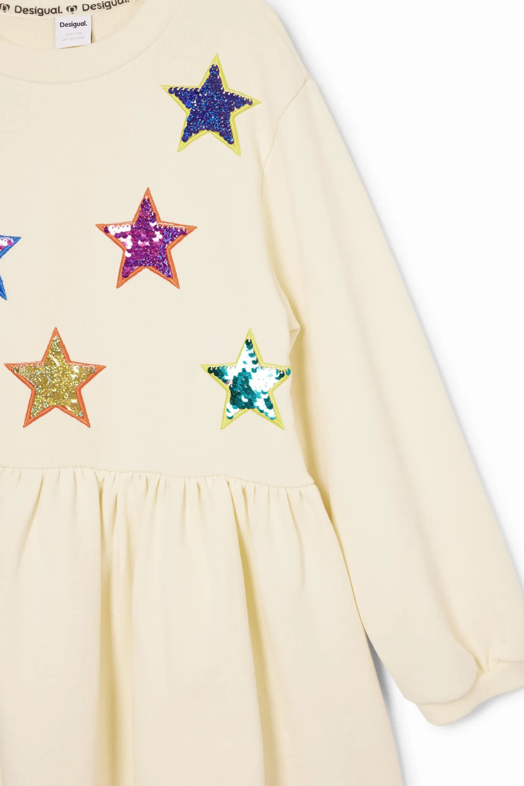 Vestido estrellas sudadera