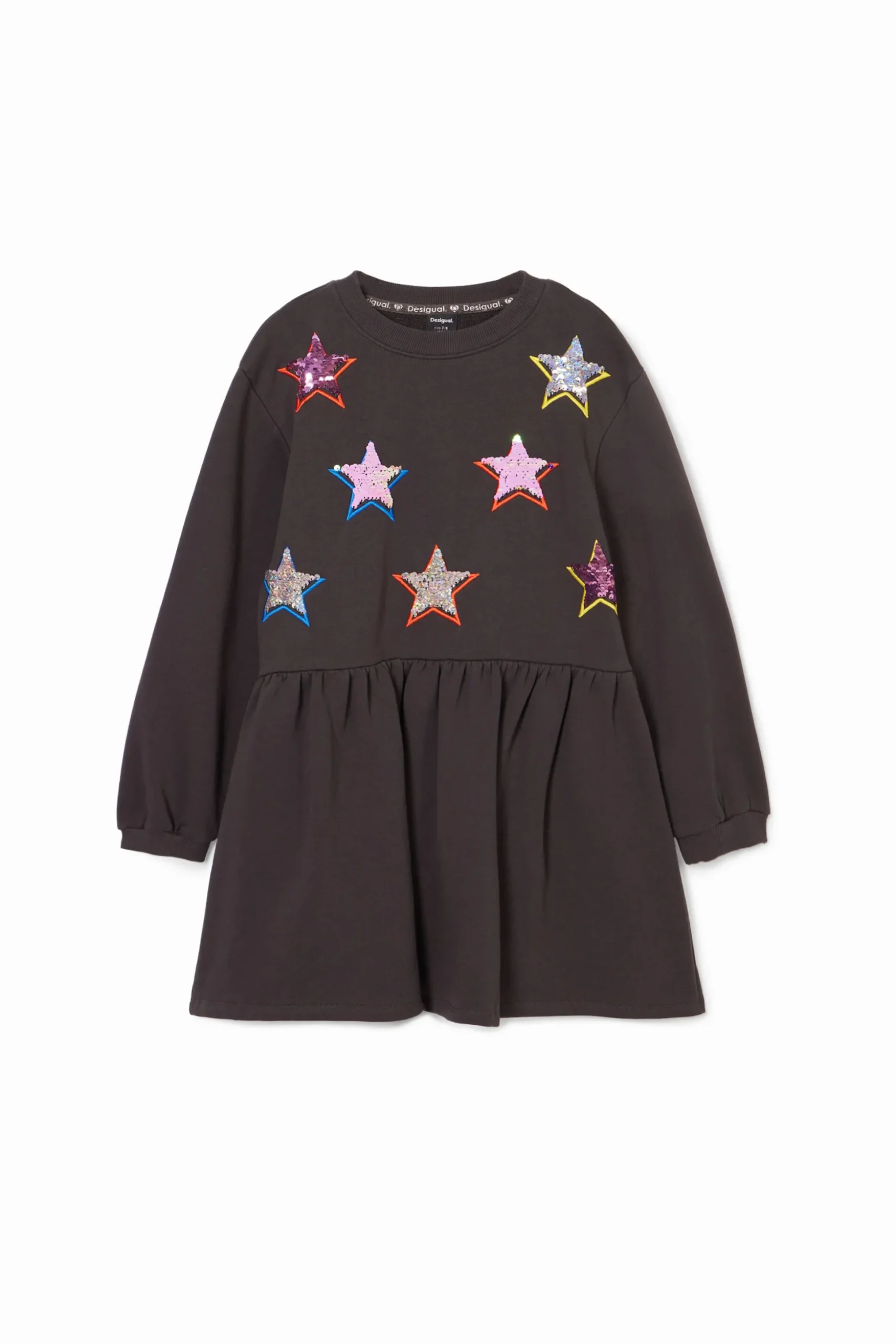 Vestido estrellas sudadera