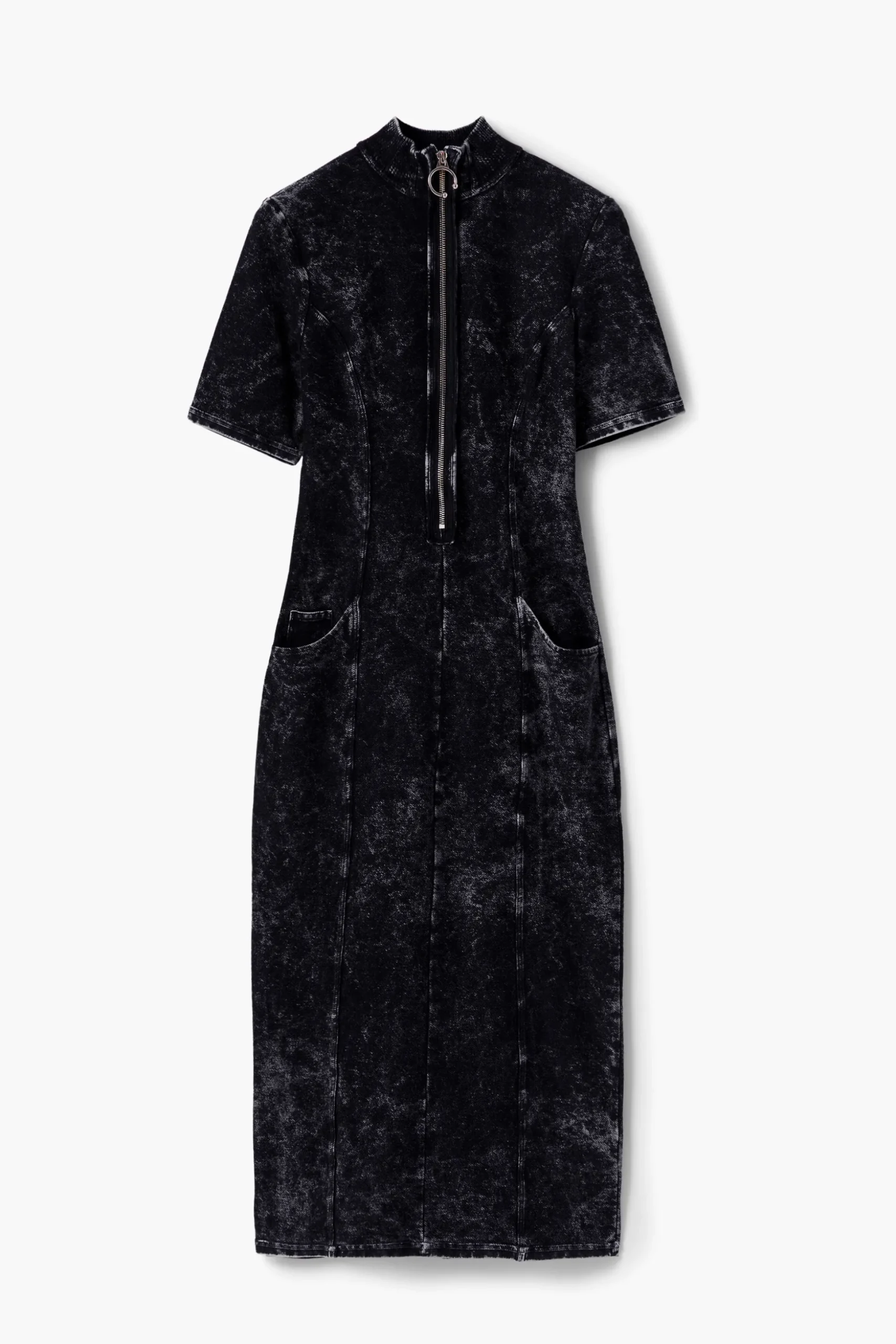 Vestido midi denim