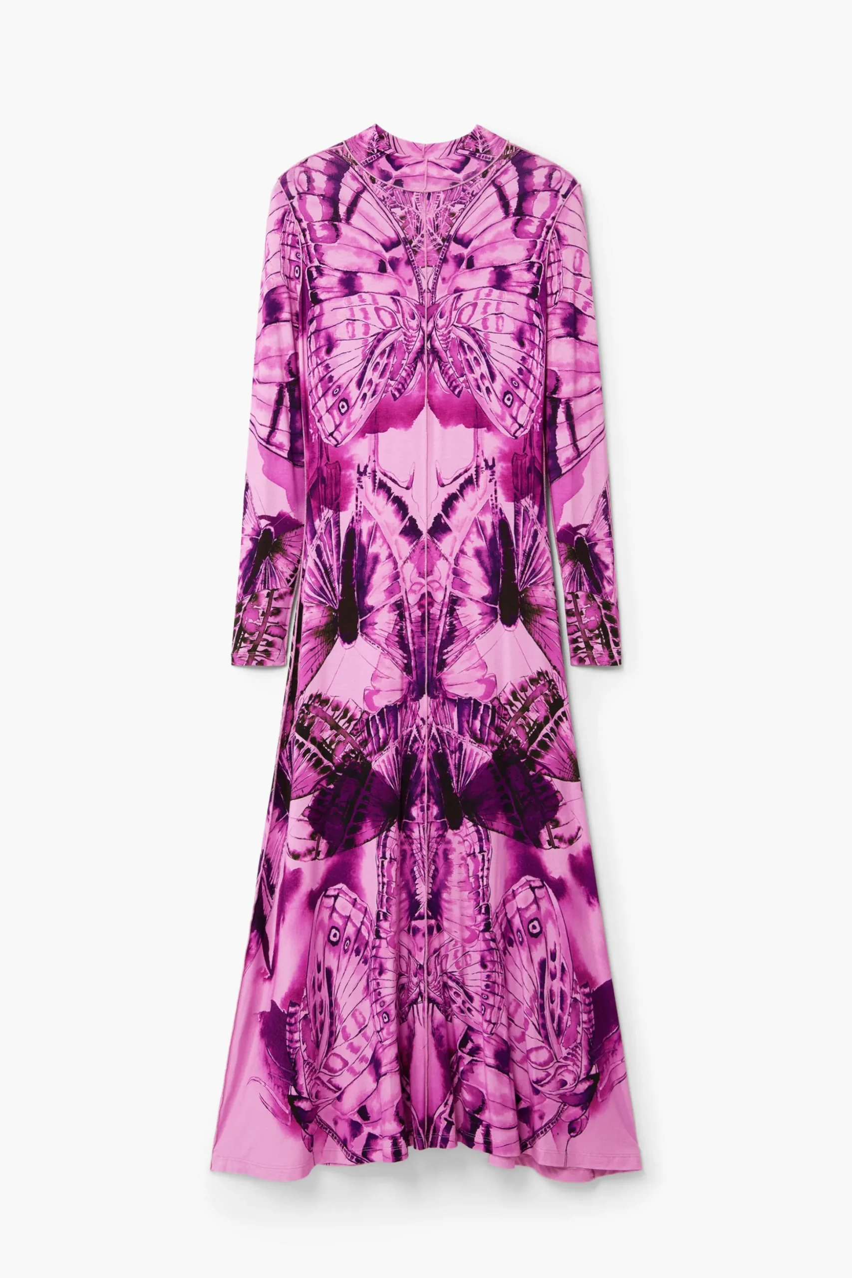 Vestido midi estampado