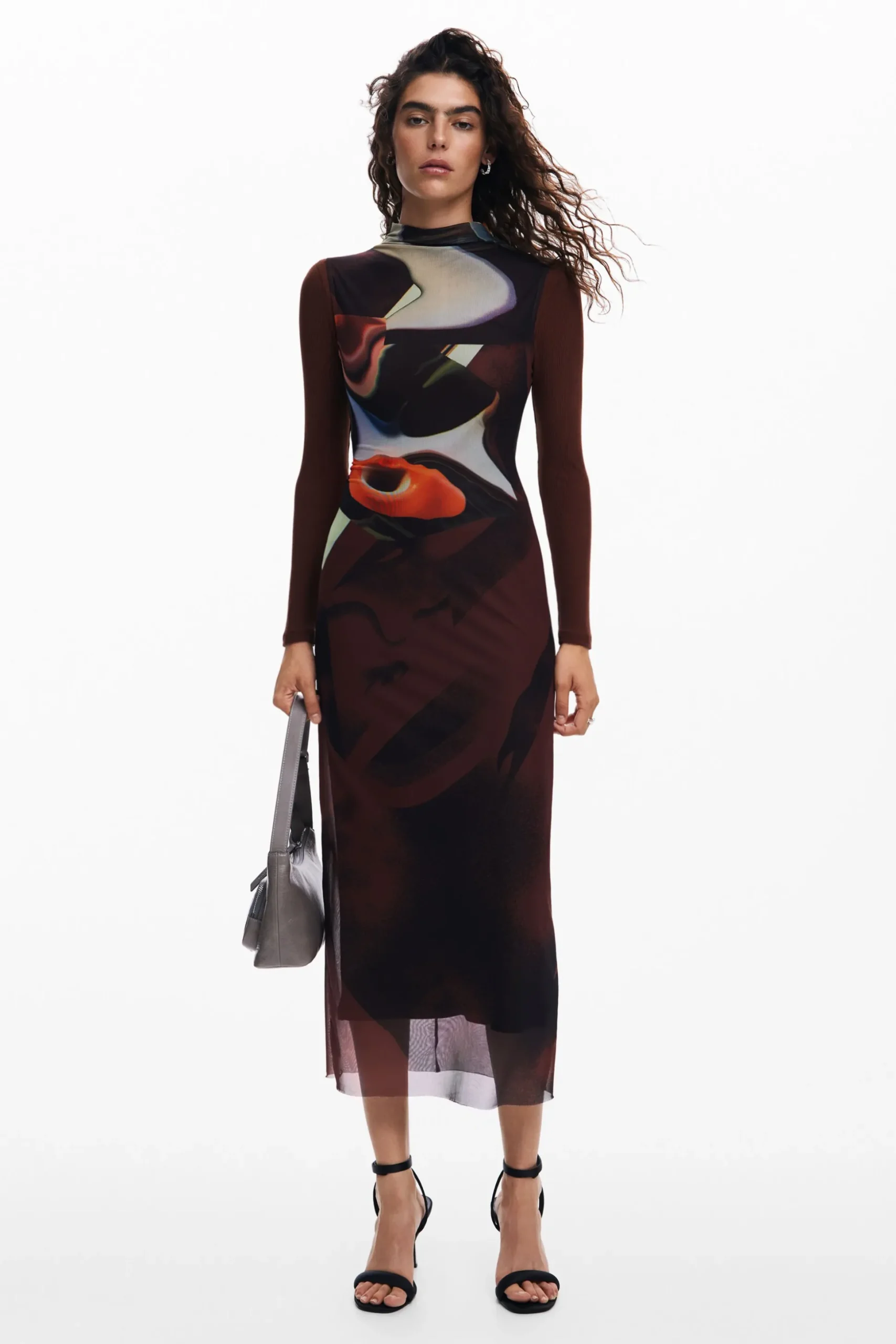Vestido midi multiposición