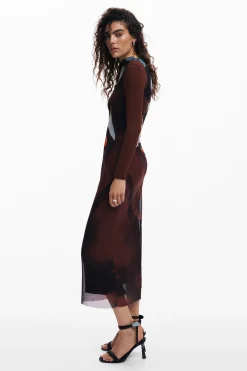 Vestido midi multiposición