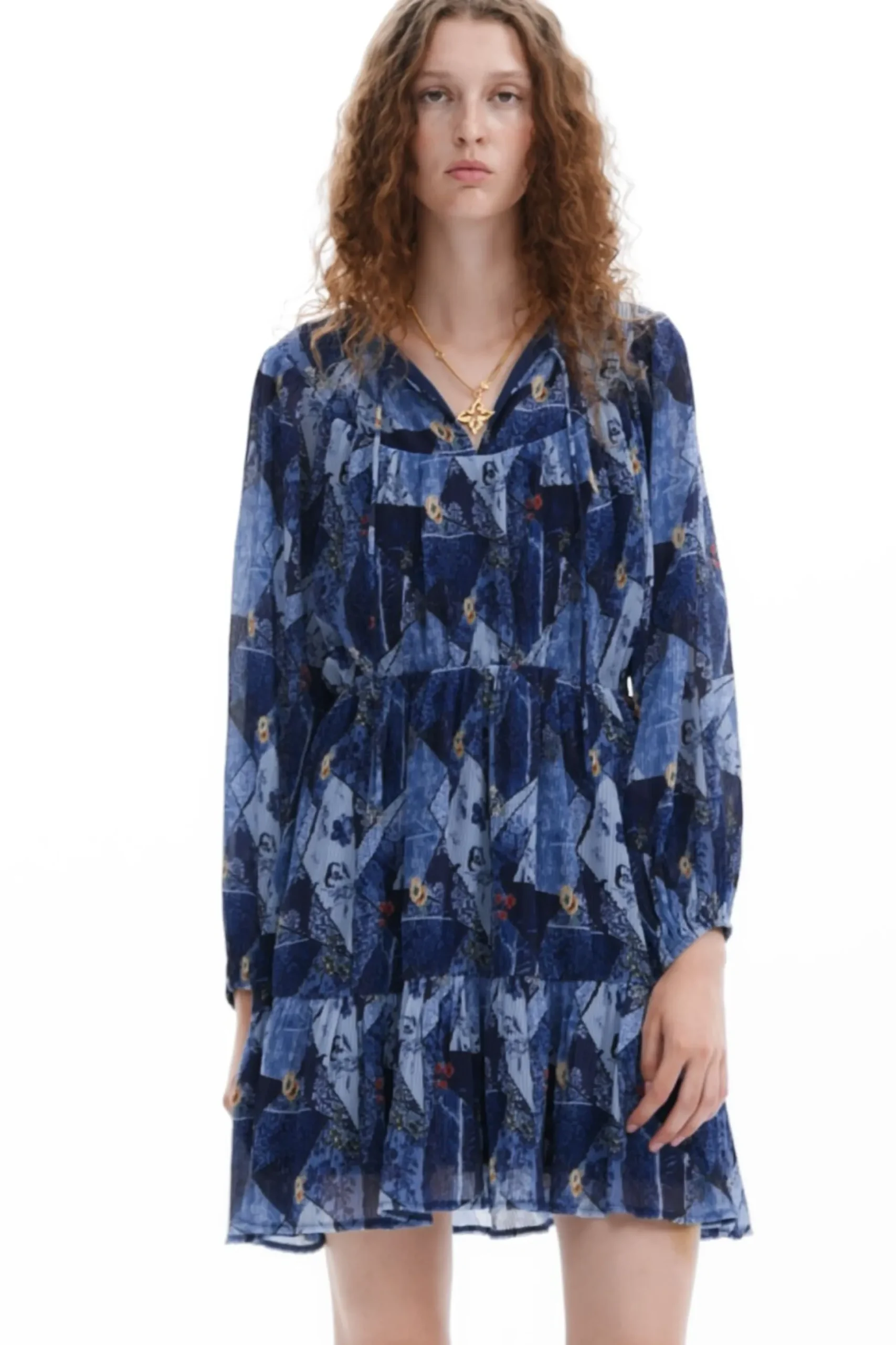 Vestido mini arty
