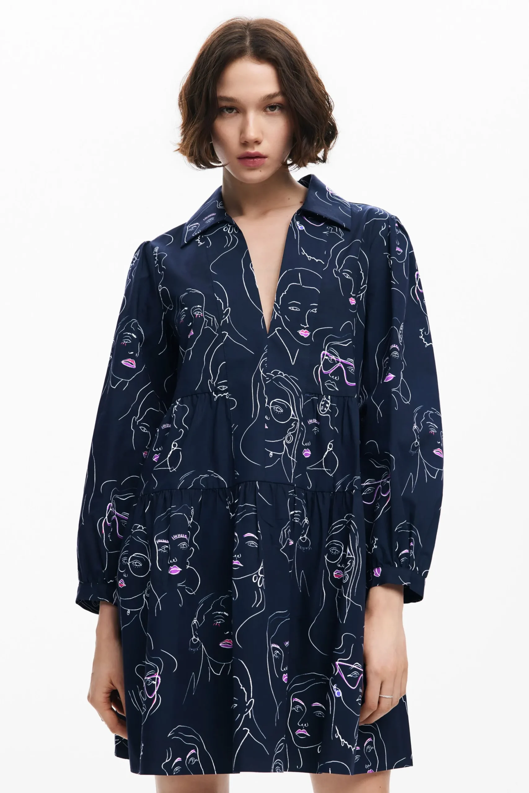 Vestido mini caras
