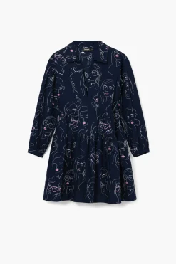 Vestido mini caras
