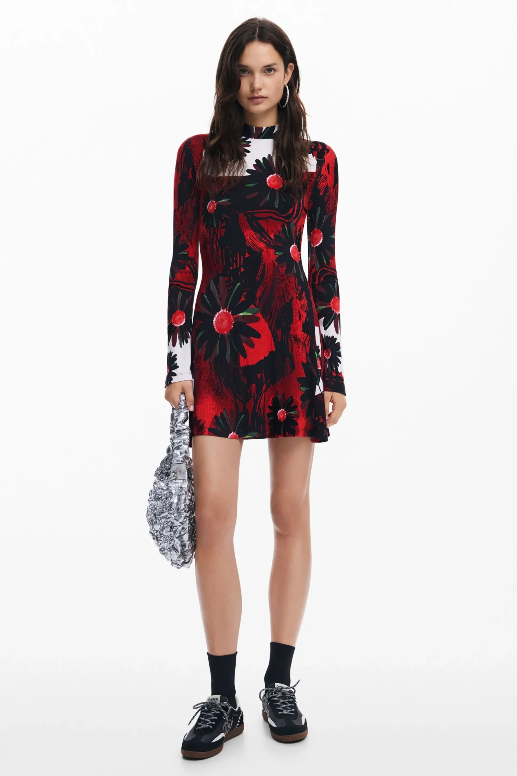Vestido mini estampado M. Christian Lacroix