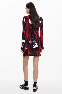 Vestido mini estampado M. Christian Lacroix