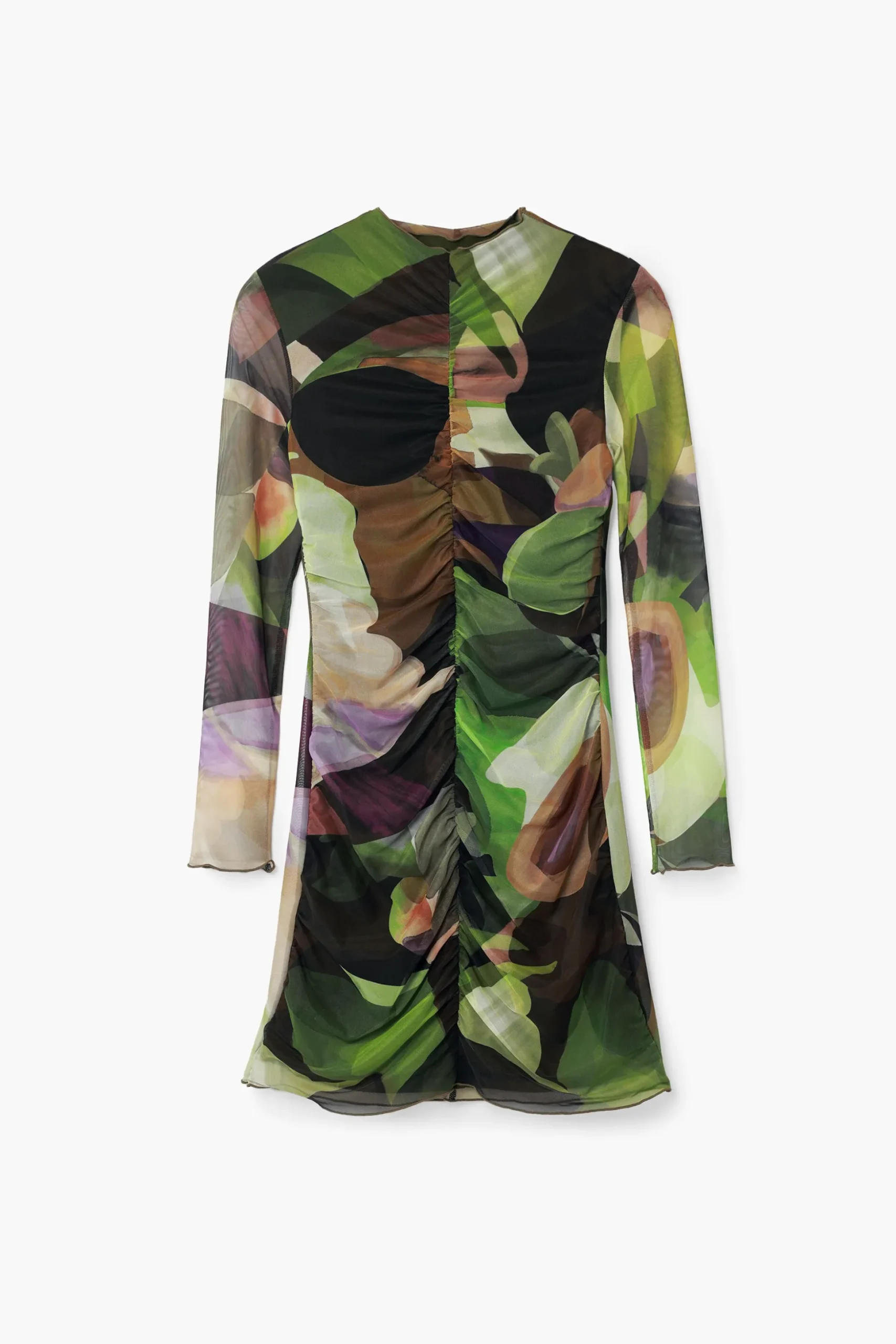 Vestido mini estampado M. Christian Lacroix