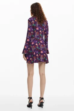 Vestido mini flores M. Christian Lacroix
