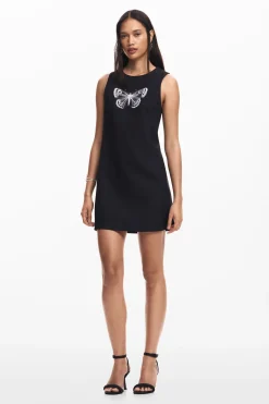 Vestido mini mariposa