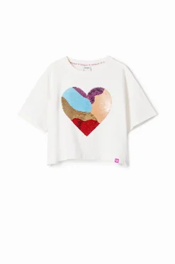 Vestido rayas corazón