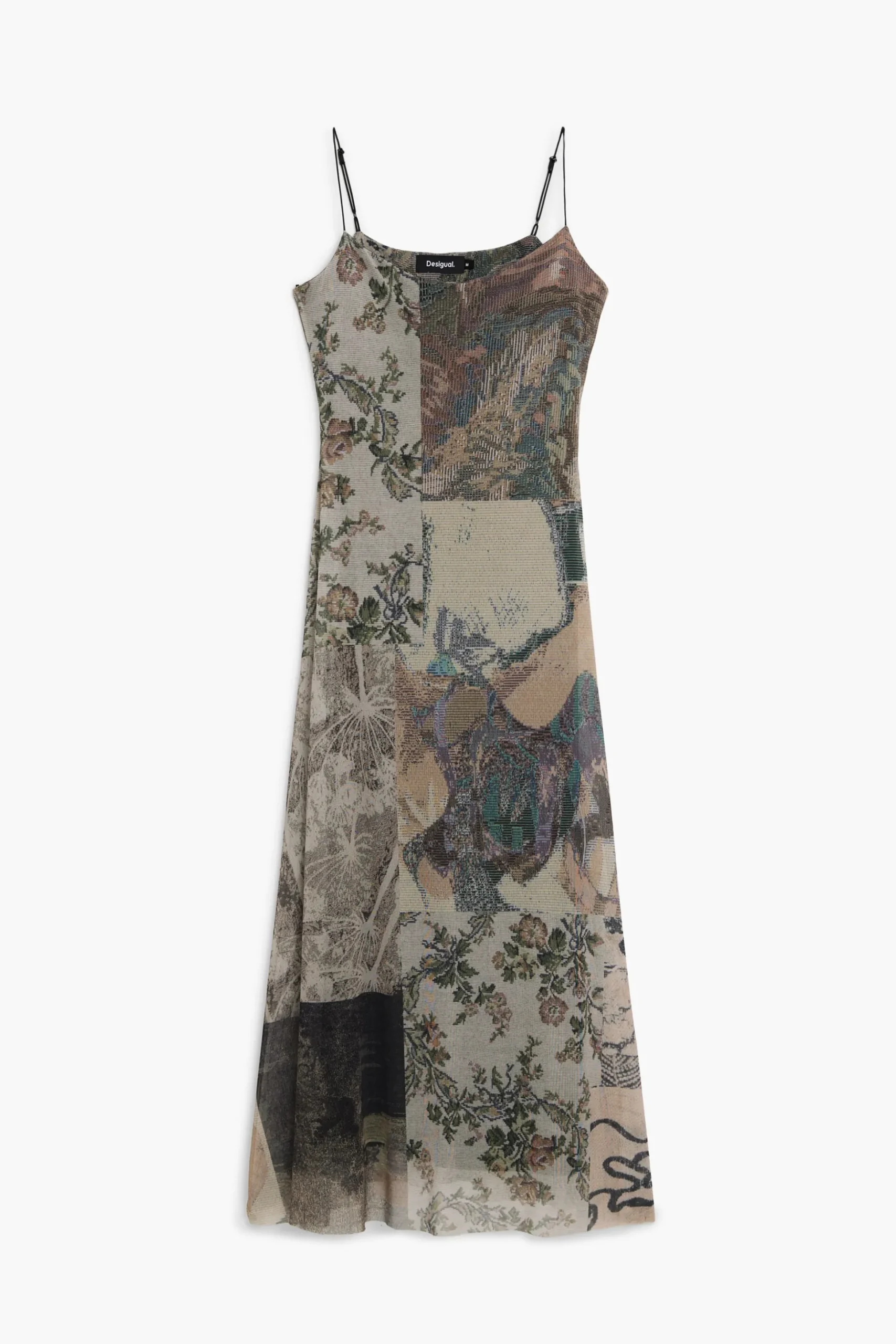 Vestido tul estampado